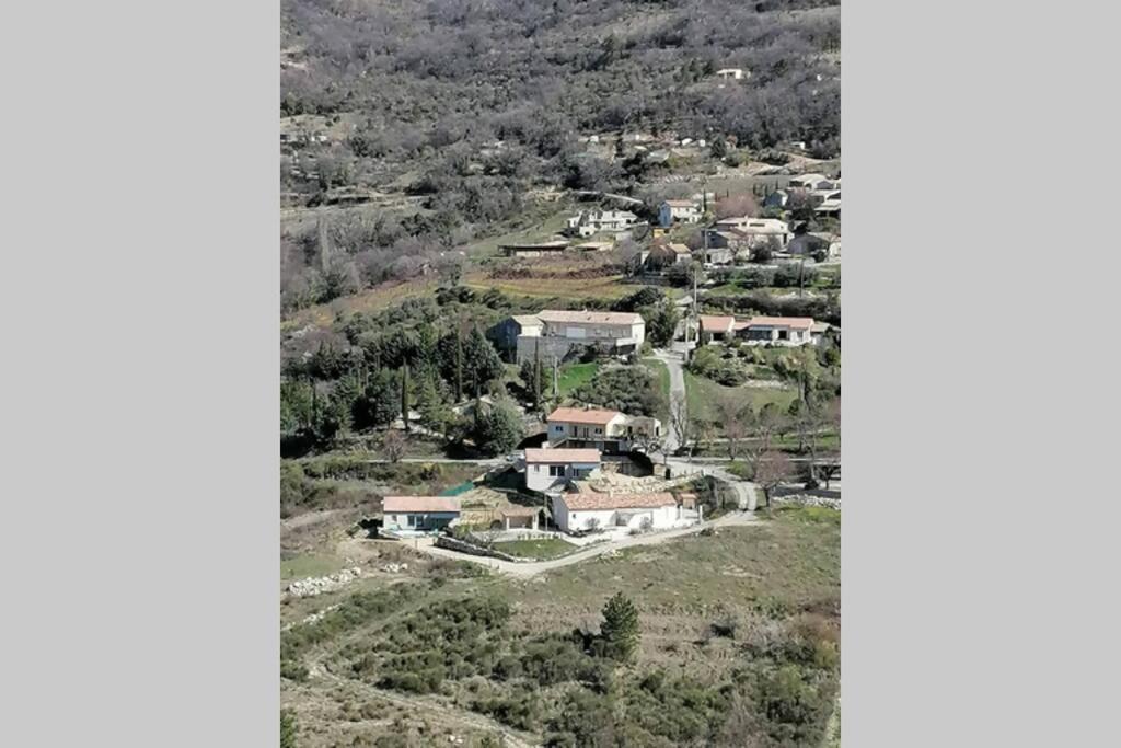 Les Villas Dorees - Villa Soleil Face Au Mont Ventoux Plaisians Exterior photo