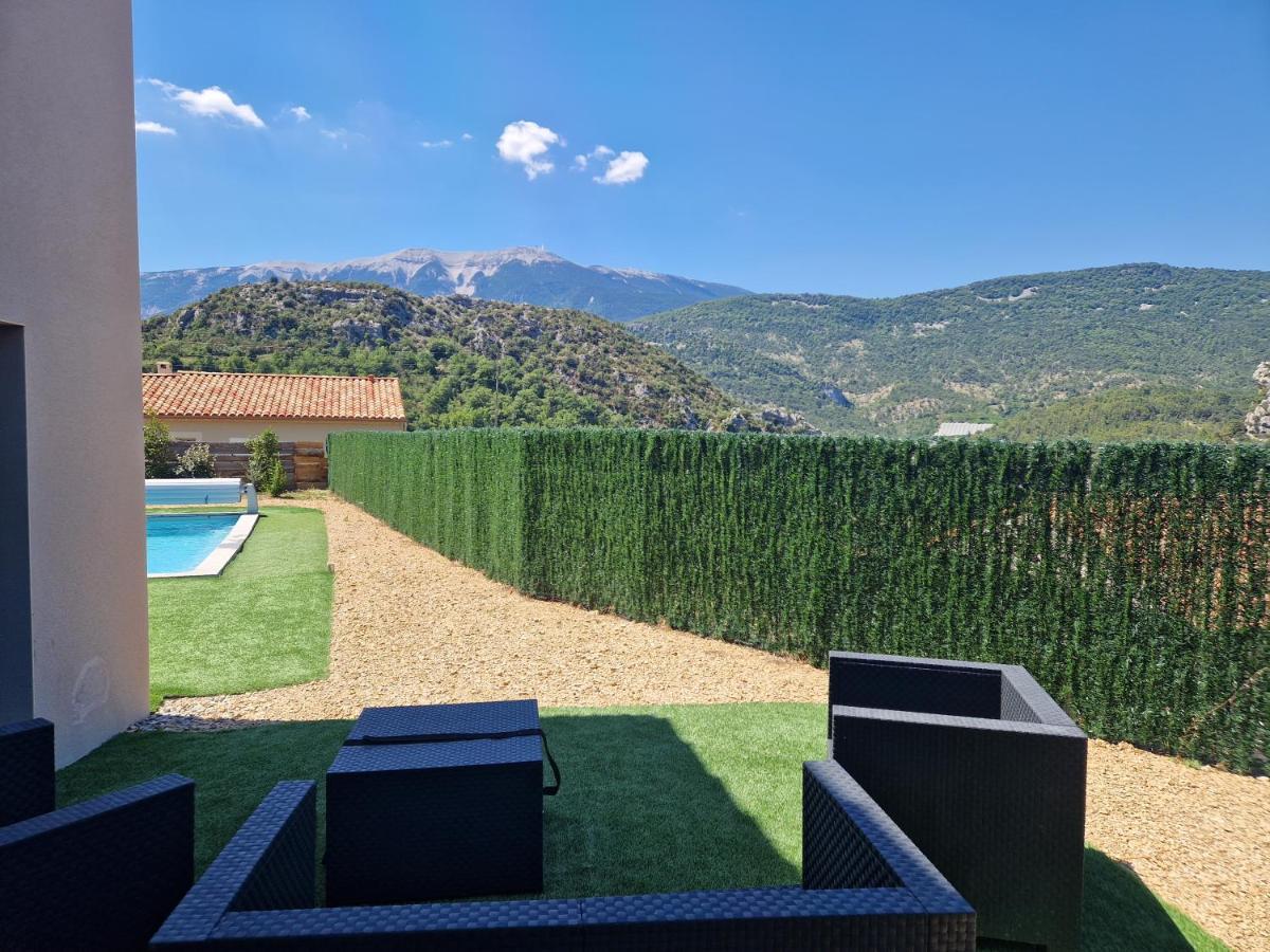 Les Villas Dorees - Villa Soleil Face Au Mont Ventoux Plaisians Exterior photo