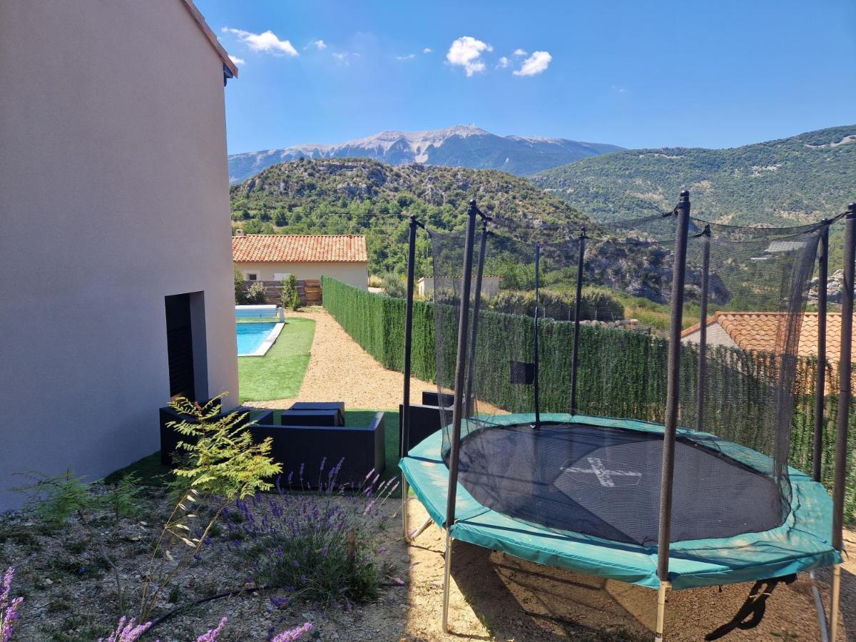 Les Villas Dorees - Villa Soleil Face Au Mont Ventoux Plaisians Exterior photo